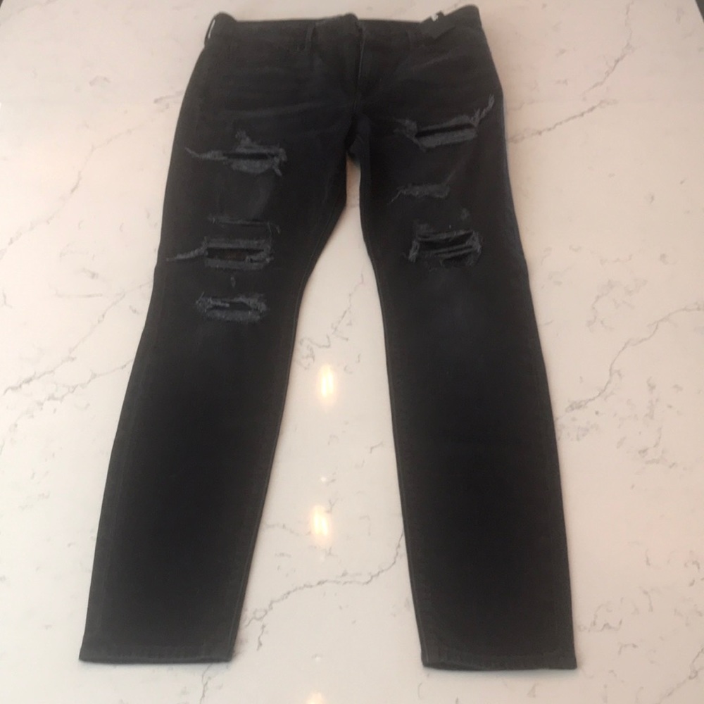 BN Express Distressed Legging Mid-rise Fit Jeans